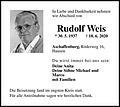Rudolf Weis