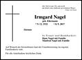 Irmgard Nagel