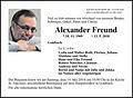 Alexander Freund