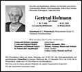 Gertrud Hofmann