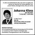 Johanna Kloss