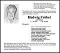 Hedwig Fröbel