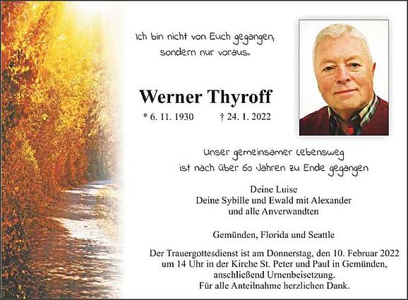Werner Thyroff