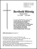Berthold Hörnig