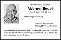 Werner Bedel