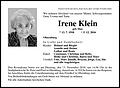 Irene Klein