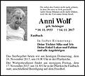 Anni Wolf