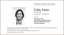 Gaby Sauer