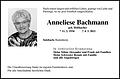 Anneliese Bachmann