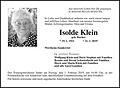 Isolde Klein