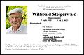 Willibald Steigerwald