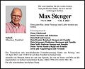 Max Stenger