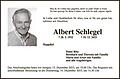 Albert Schlegel 
