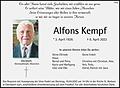 Alfons Kempf