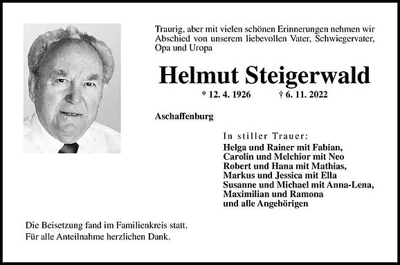 Helmut Steigerwald