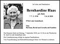 Bernhardine Haas