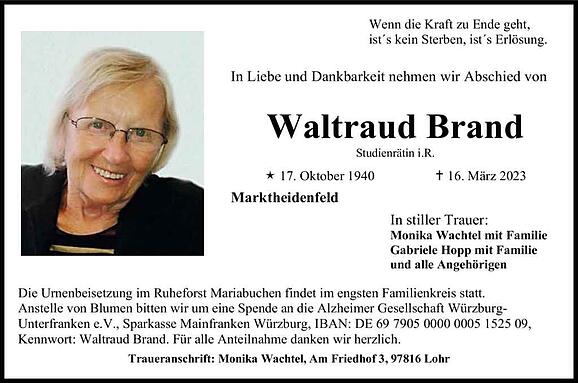 Waltraud Brand