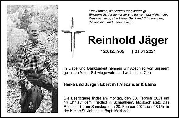 Reinhold Jäger