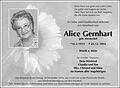 Alice Gernhart