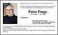 Peter Foege