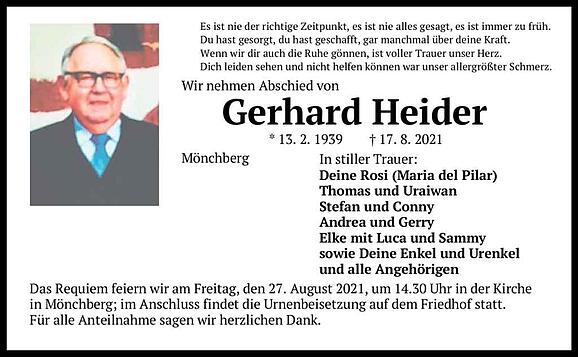 Gerhard Heider