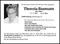 Theresia Baumann