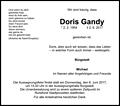Doris Gandy