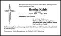 Hertha Kohls