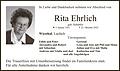 Rita Ehrlich