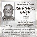 Karl Heinz Geiger