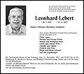 Leonhard Lebert