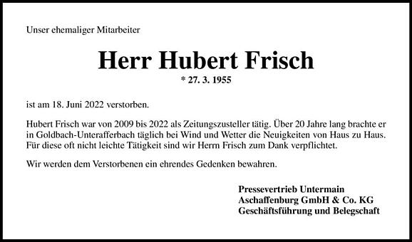 Hubert Frisch