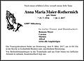 Anna Maria Maier-Rothermich