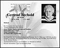 Gertrud Bechold