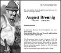 August Breunig
