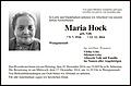 Maria Hock