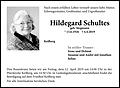 Hildegard Schultes