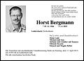 Horst Bergmann