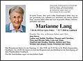 Marianne Lang