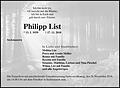 Philipp List