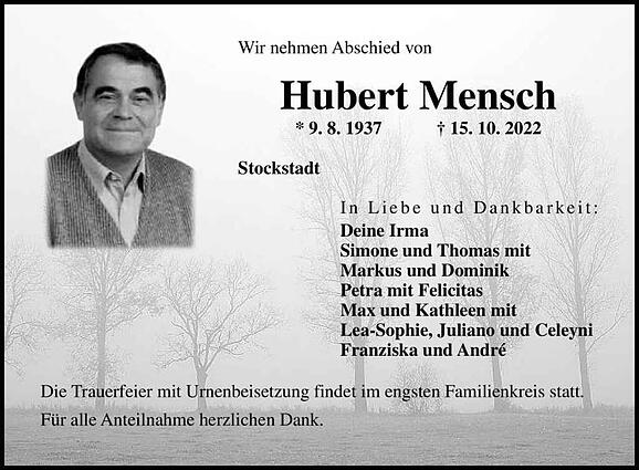 Hubert Mensch