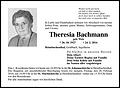 Theresia Bachmann