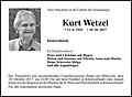 Kurt Wetzel