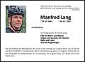 Manfred Lang