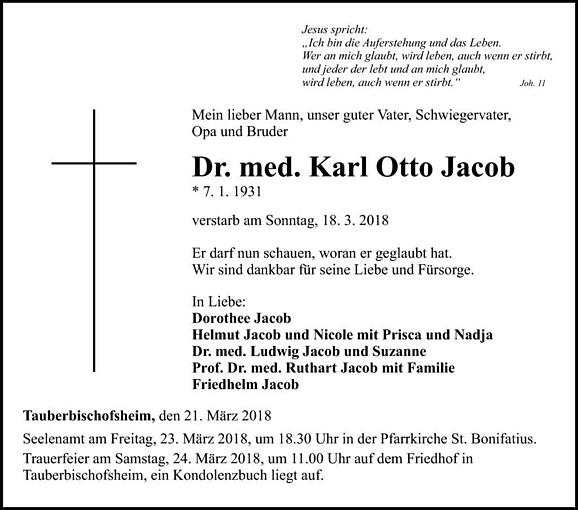 Karl Otto Jacob