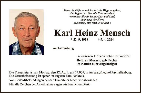 Karl Heinz Mensch