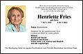 Henriette Fries