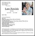 Lore Zowislo