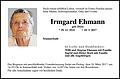 Irmgard Ehmann