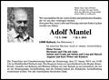 Adolf Mantel